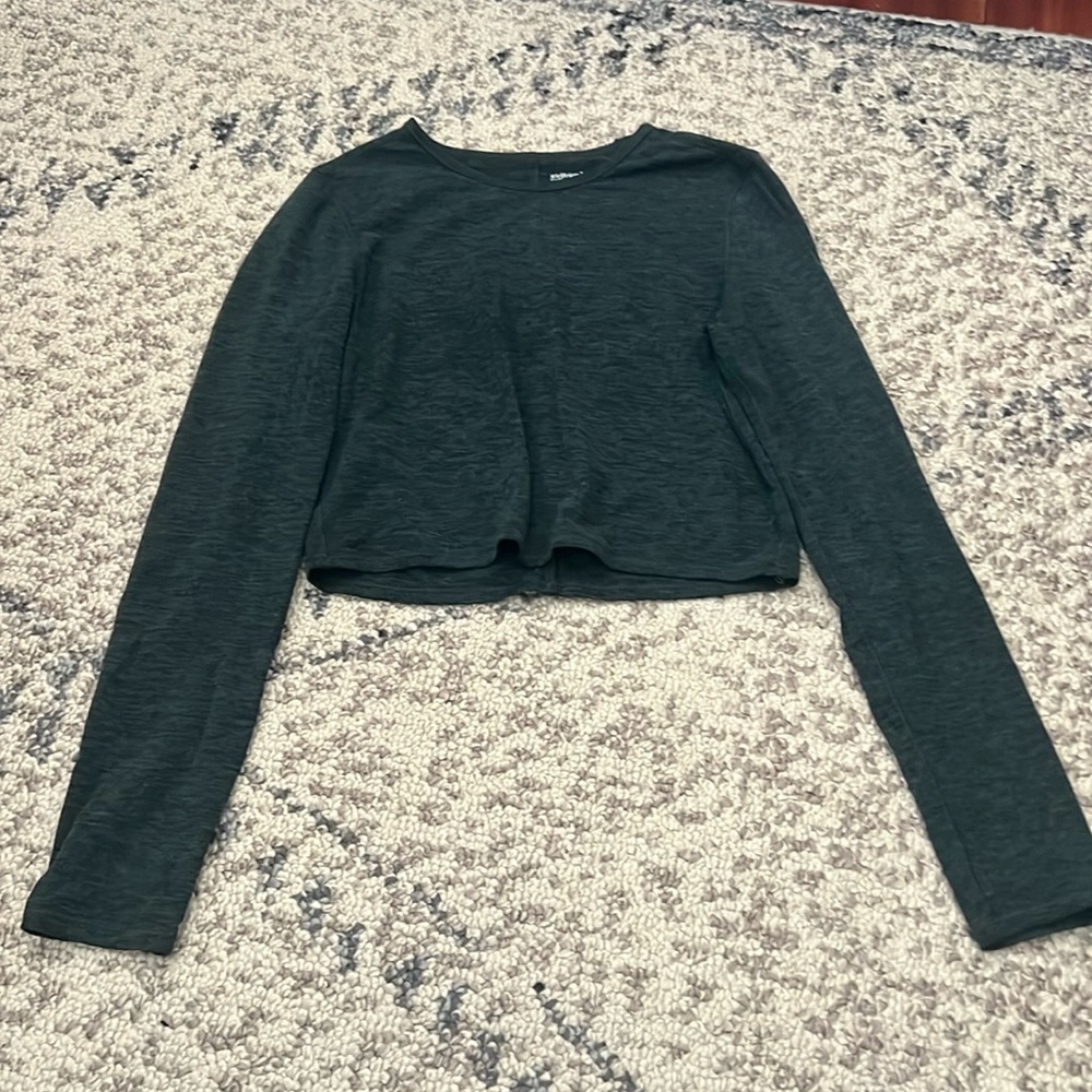 Girlfriend Collective Long Sleeve Crop Top